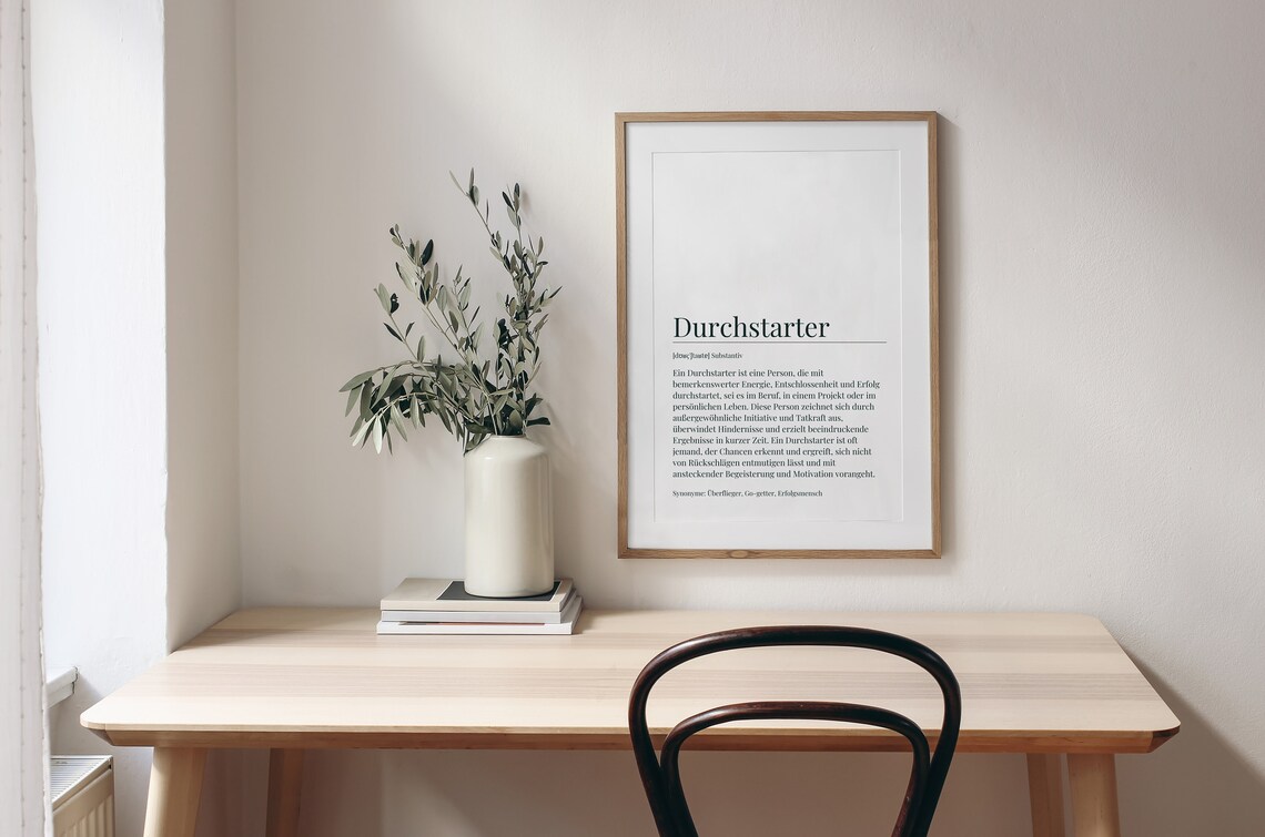 High Flyer Role Model Definition Art Print - Image 2