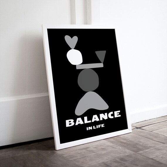 Abstract Art Wall Art Modern Geometric Art Contemporary Art Wall Art Minimalist Poster Typography As Art Posters Art Words