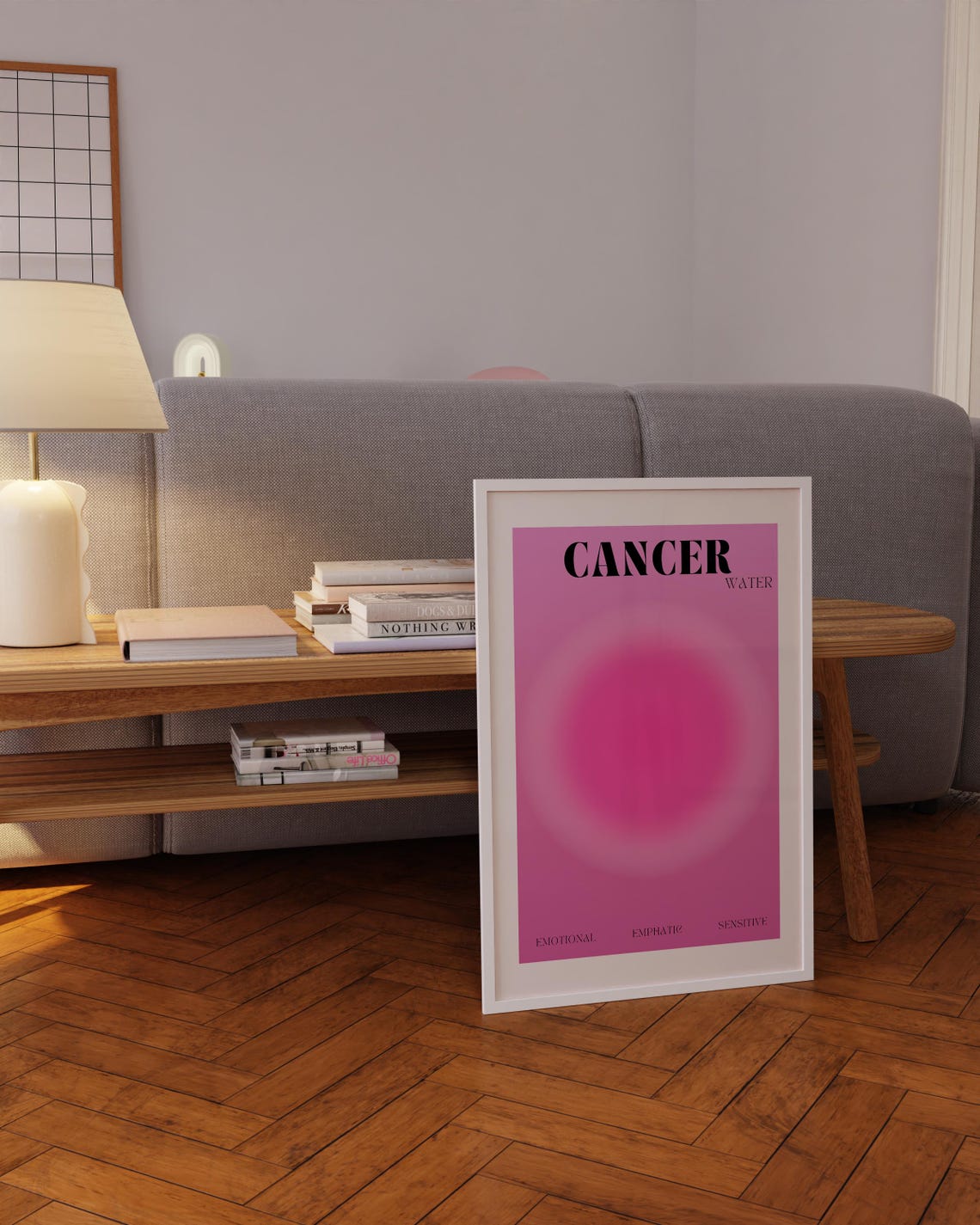 Aura Cancer Zodiac Poster Aesthetic Wall Art Astrology Gifts Manifestation Cancer Gift Teen Room Decor Spiritual Gifts Zodiac Print - Image 5
