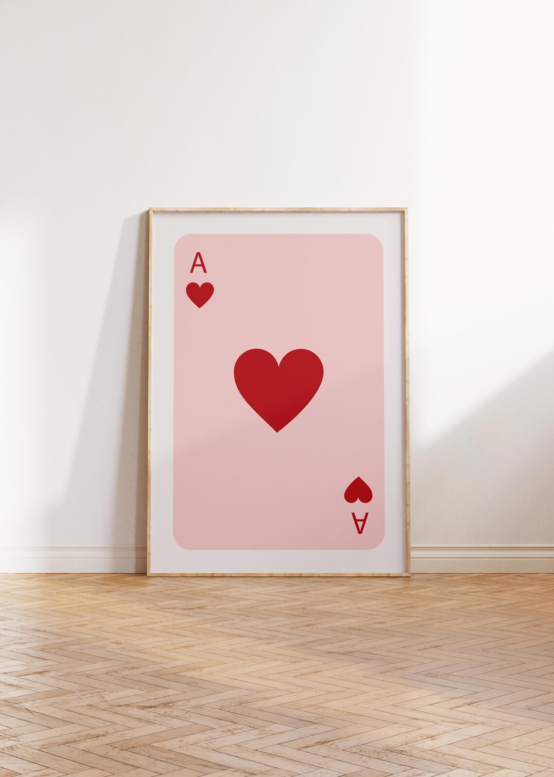Pink Good Times Ticket Print, Retro Bar Cart Art