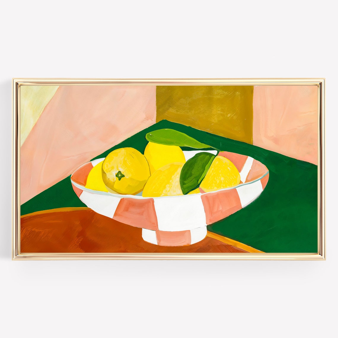 Modern Frame Tv Art Lemons - Image 2