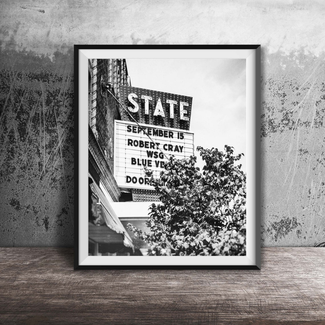 State Theatre Marquee Robert Cray September 15 Concert Photo Poster - Image 2