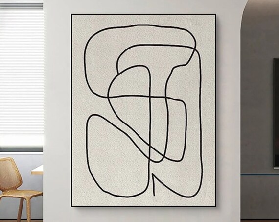 White Textured Wall Art Black And White Abstract Painting White Textured Painting Wabisbai Wall Art Minimalist Painting Wall Decor