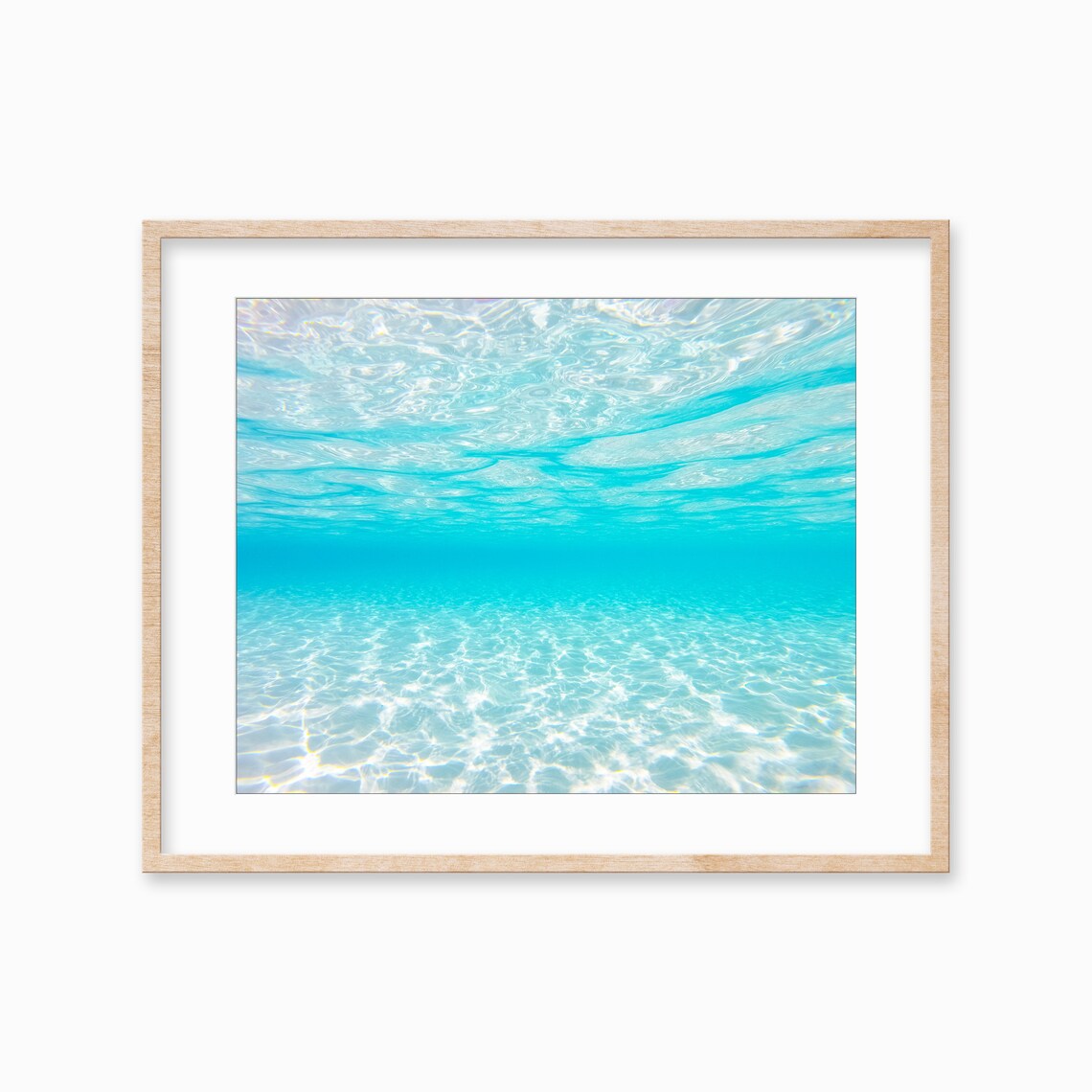 Bahamas Water Print Beach Photography Art Print