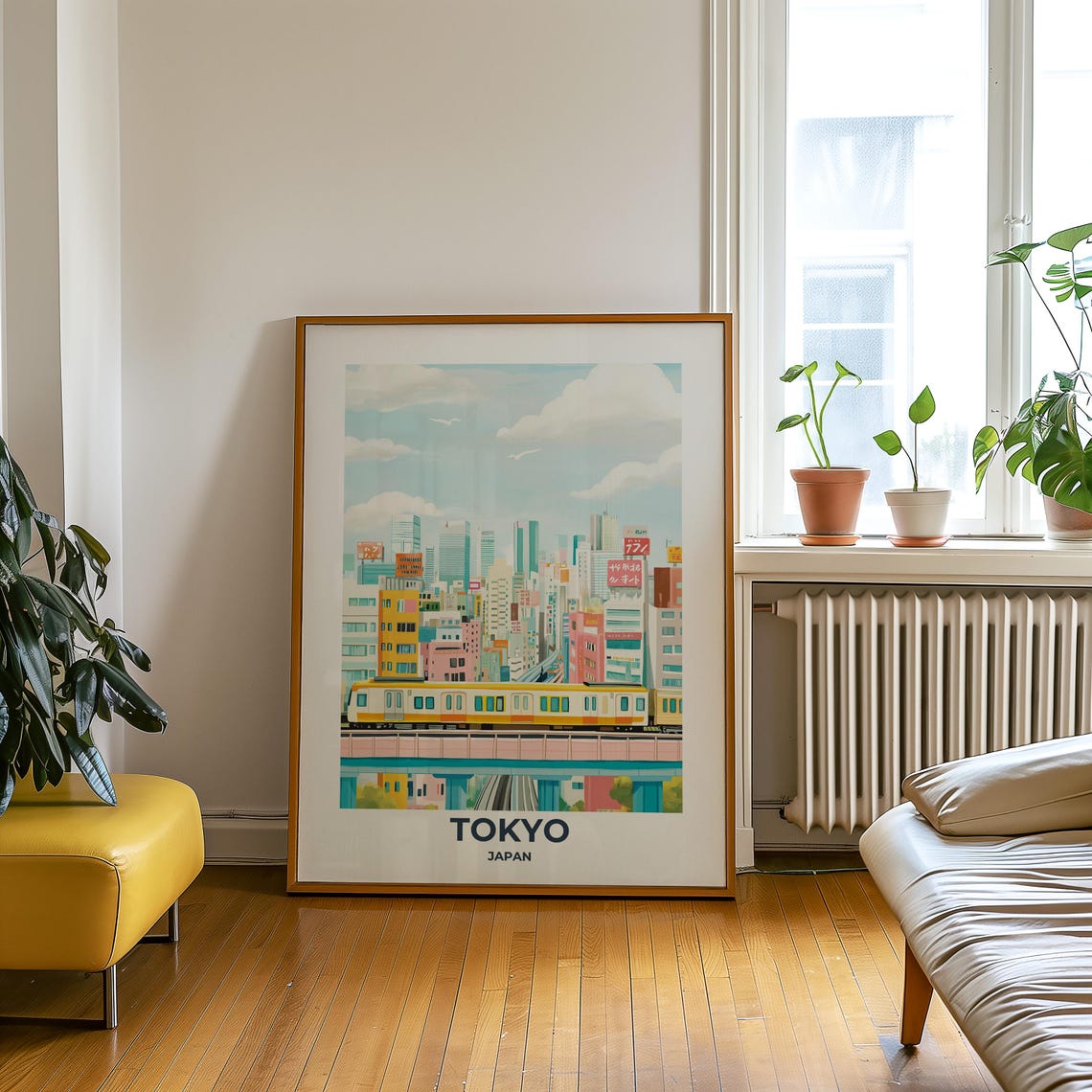 Tokyo Travel Poster Tokyo Poster Tokyo Travel Print Tokyo City Print Travel Print Travel Poster Tokyo Wall Decor Japan Poster 009 - Image 3