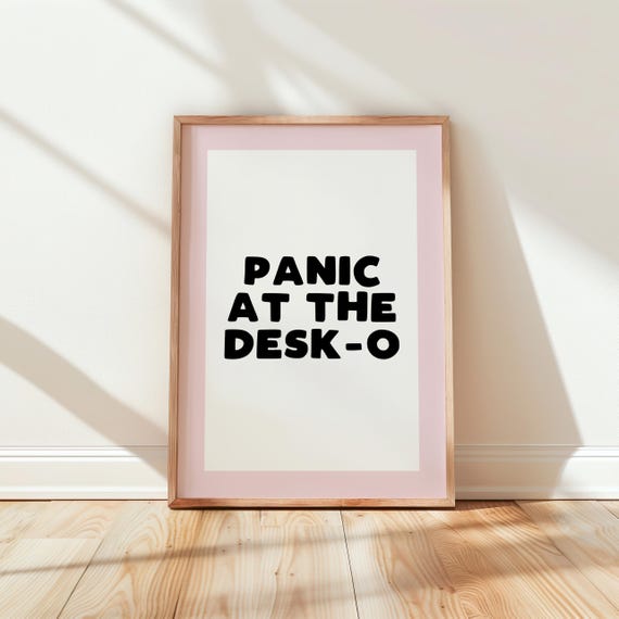Home Office Wall Print Art Cute Decor Work Poster From