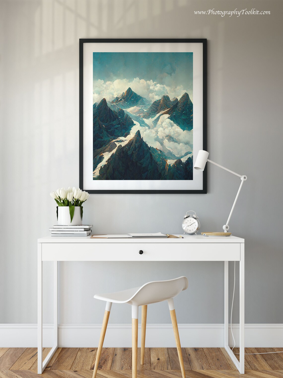 Rocky Mountain Print, Canadian Rockies Wall Art - Image 2