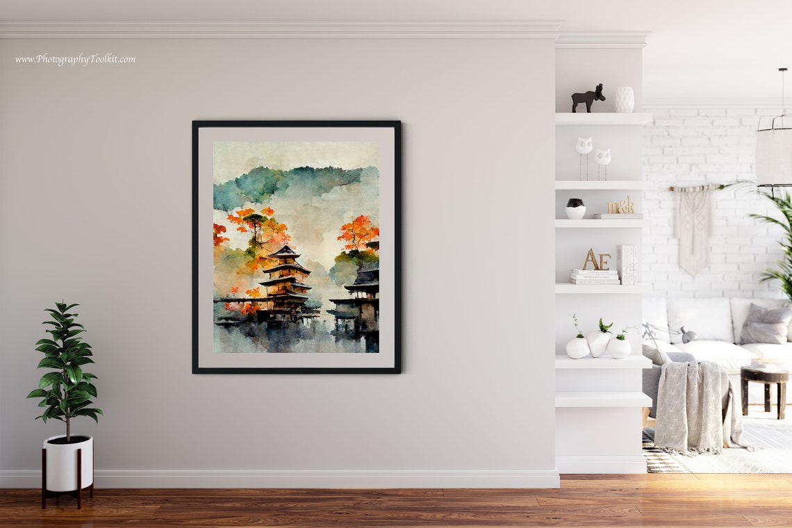 Kyoto Wall Art Kyoto Japan Print Kyoto Travel Poster Japanese Art Print Japanese Art Japanese Wall Art Japan Wall Art Japan Print - Image 4