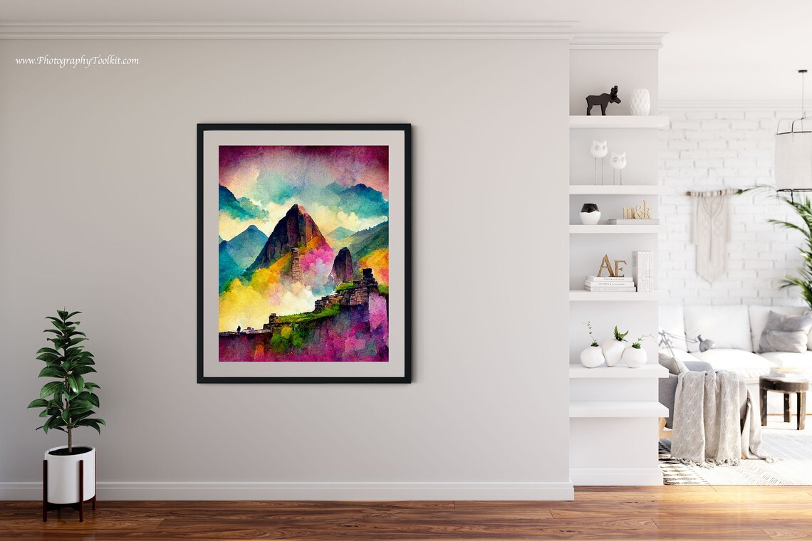 Machu Picchu Peru Travel Poster, Travel Poster - Image 4