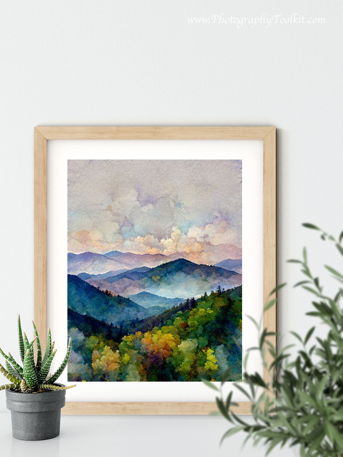 Great Smoky Mountains Art Print, National Park Landscape - Image 5