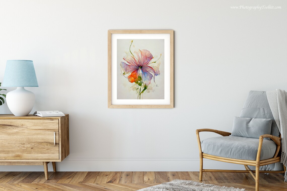 Wildflowers Botanical Home Decor Art Print - Image 5