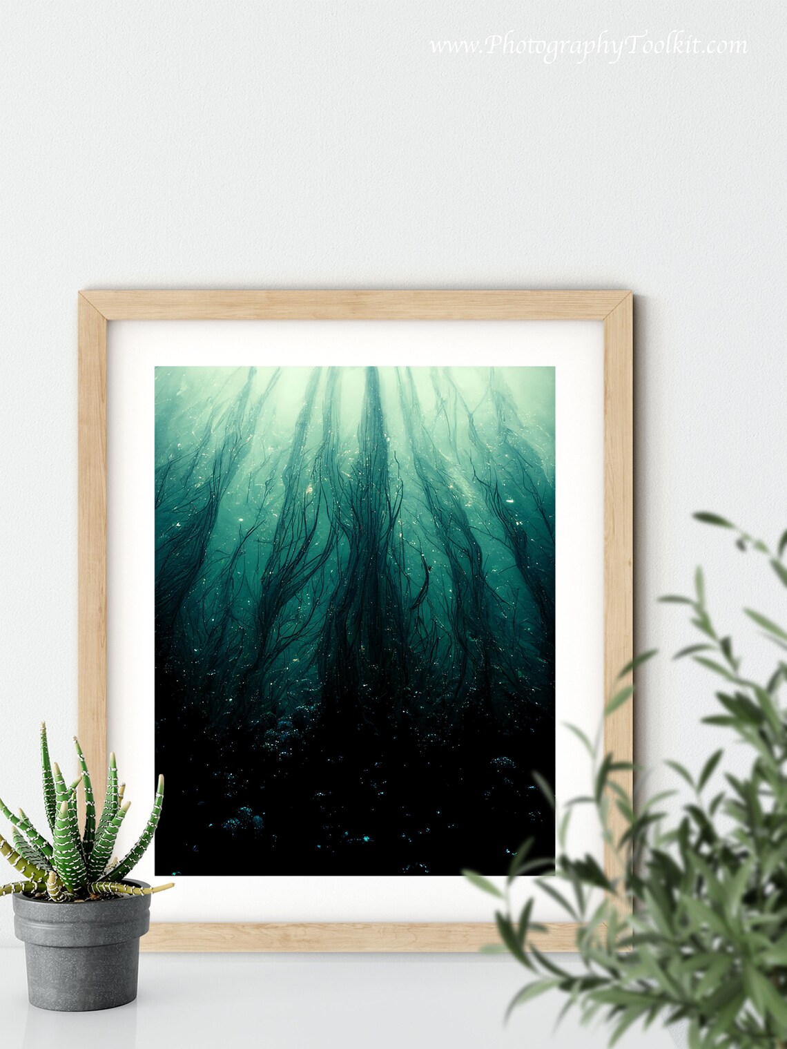 Dark Ocean Wave Art Print, Coastal Surf Decor - Image 5