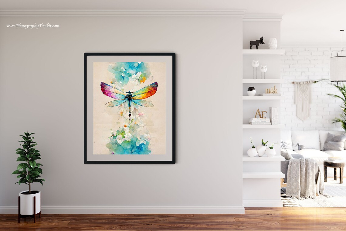 Dragonfly Nursery Wall Art, Girls Room Decor - Image 4
