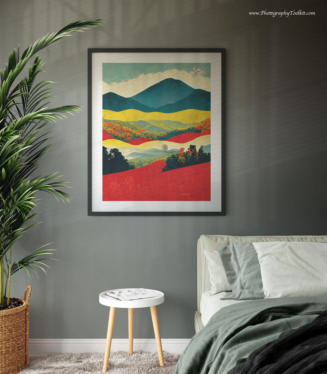 Shenandoah National Park Travel Poster, Blue Ridge Mountains - Image 3