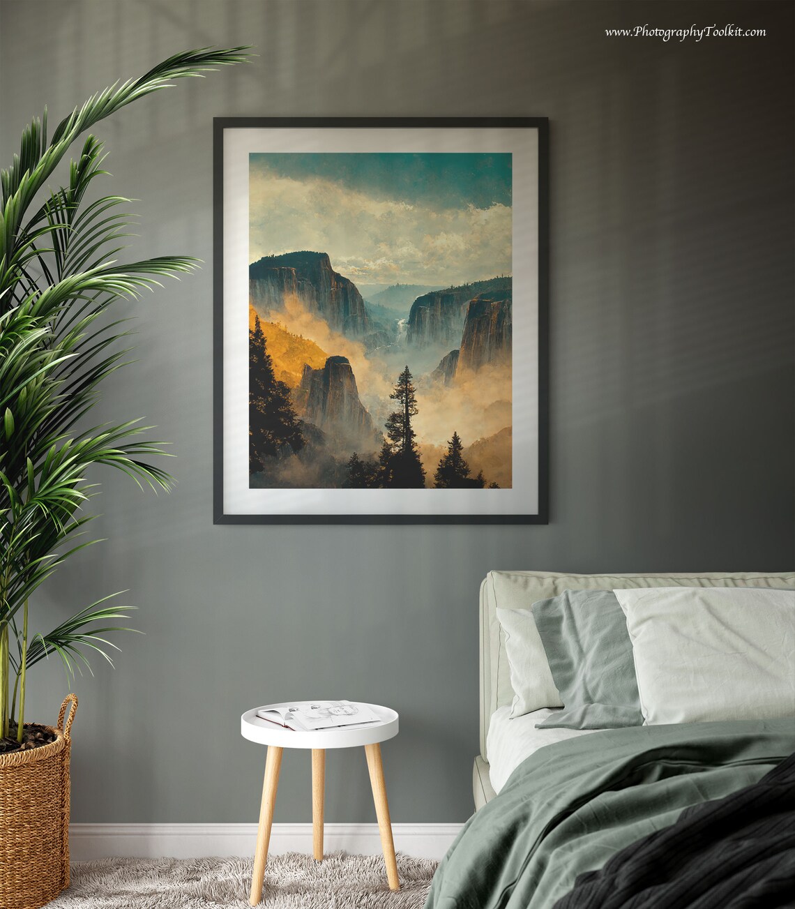 Yosemite National Park Poster, Mountain Art Print - Image 3