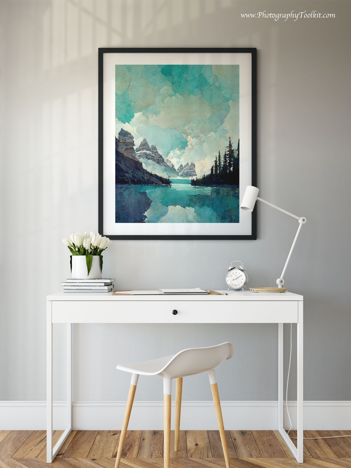 Moraine Lake Banff National Park Poster Print - Image 2