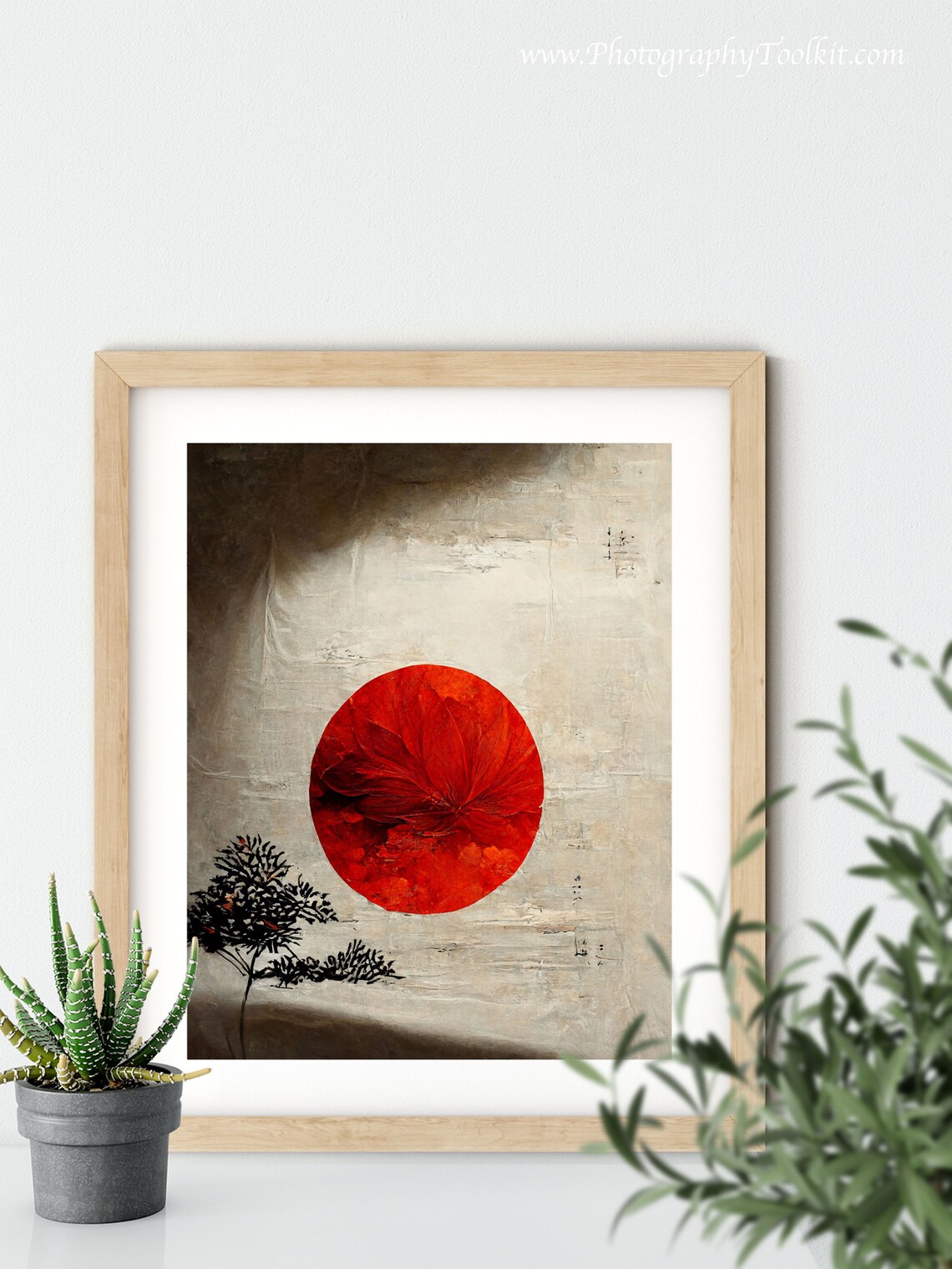 Vintage Japanese Art, Abstract Wall Art Print - Image 5
