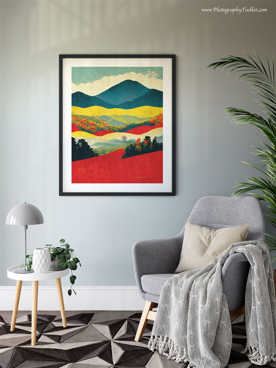 Shenandoah National Park Travel Poster, Blue Ridge Mountains - Image 6