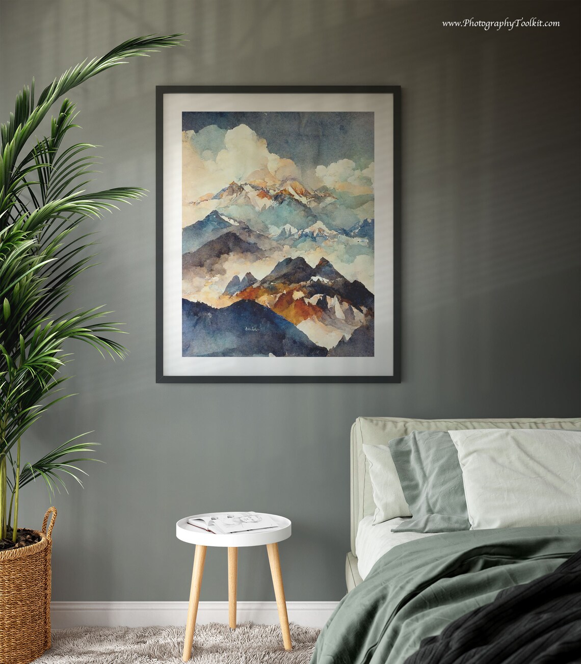 Rocky Mountains Canada Art Print, Rocky Mountain Landscape - Image 3