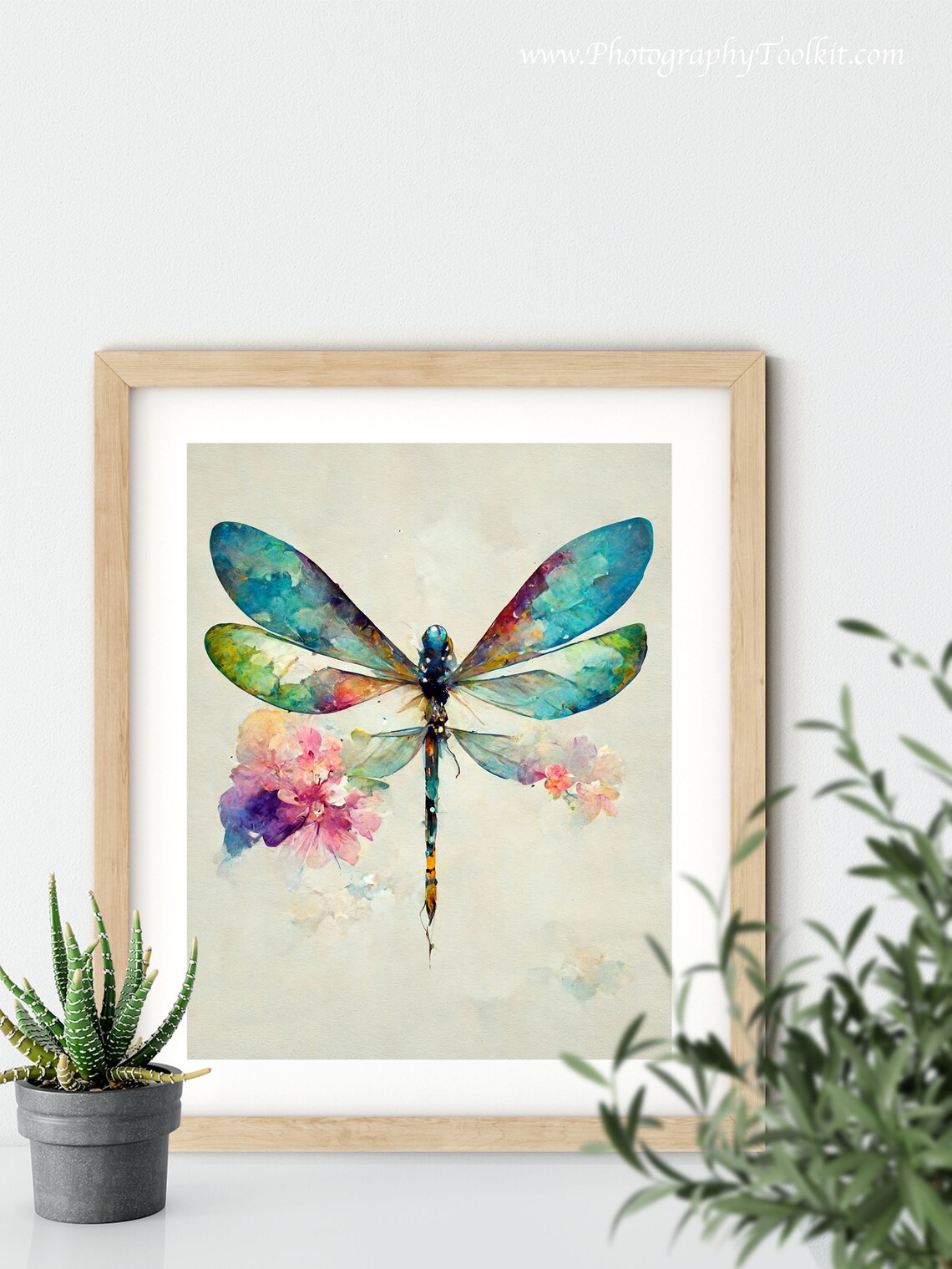 Dragonfly Nursery Wall Art Print, Girls Room Decor - Image 5