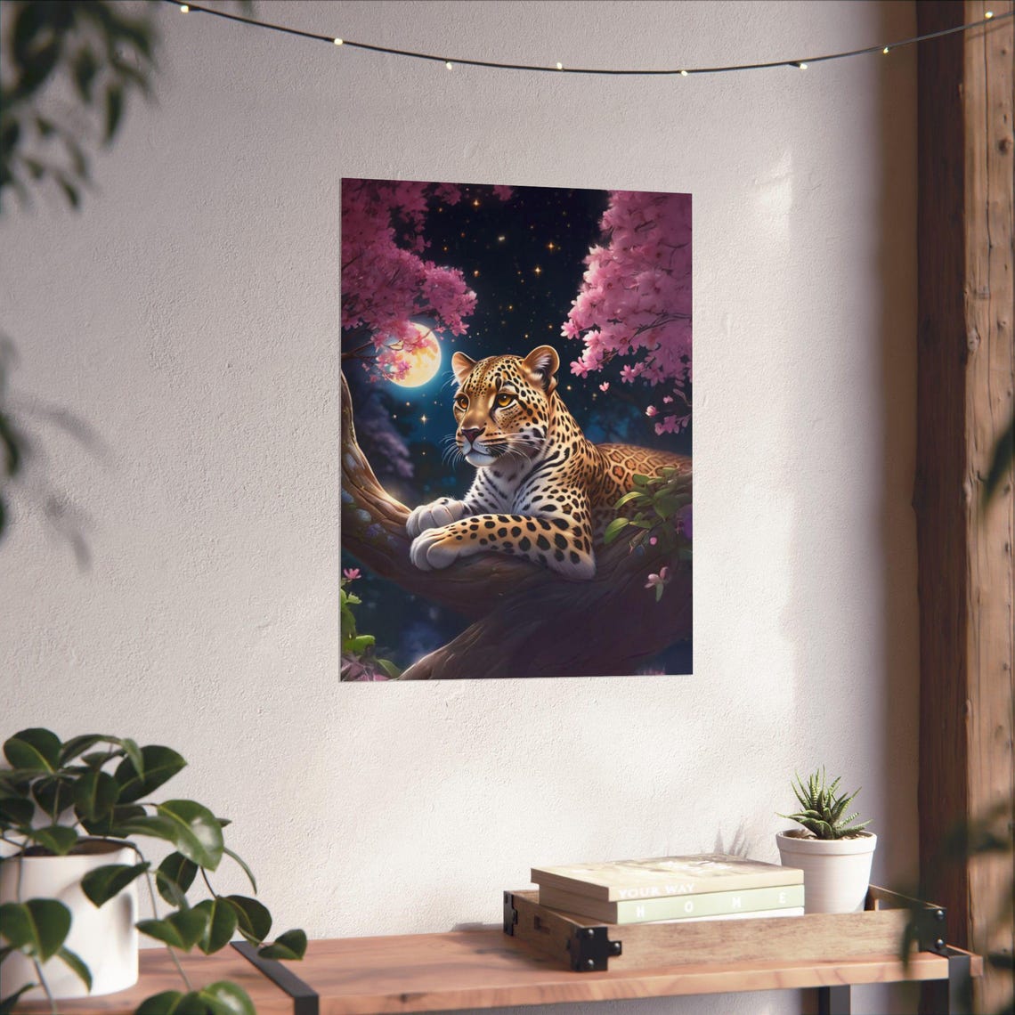 Leopard Whimsical Storybook Animal, Nursery Decor - Image 3