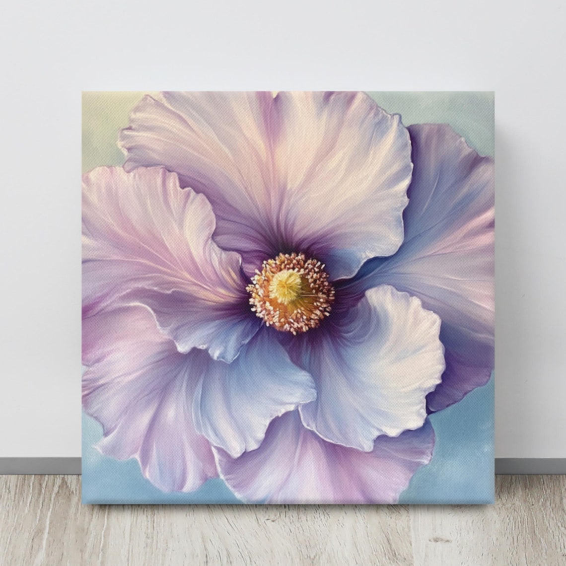 Rose Of Sharon Flower Print Painting Print Wall Art Rose Of Sharon Wall Art Flower Wall Art Hibiscus Flower Art