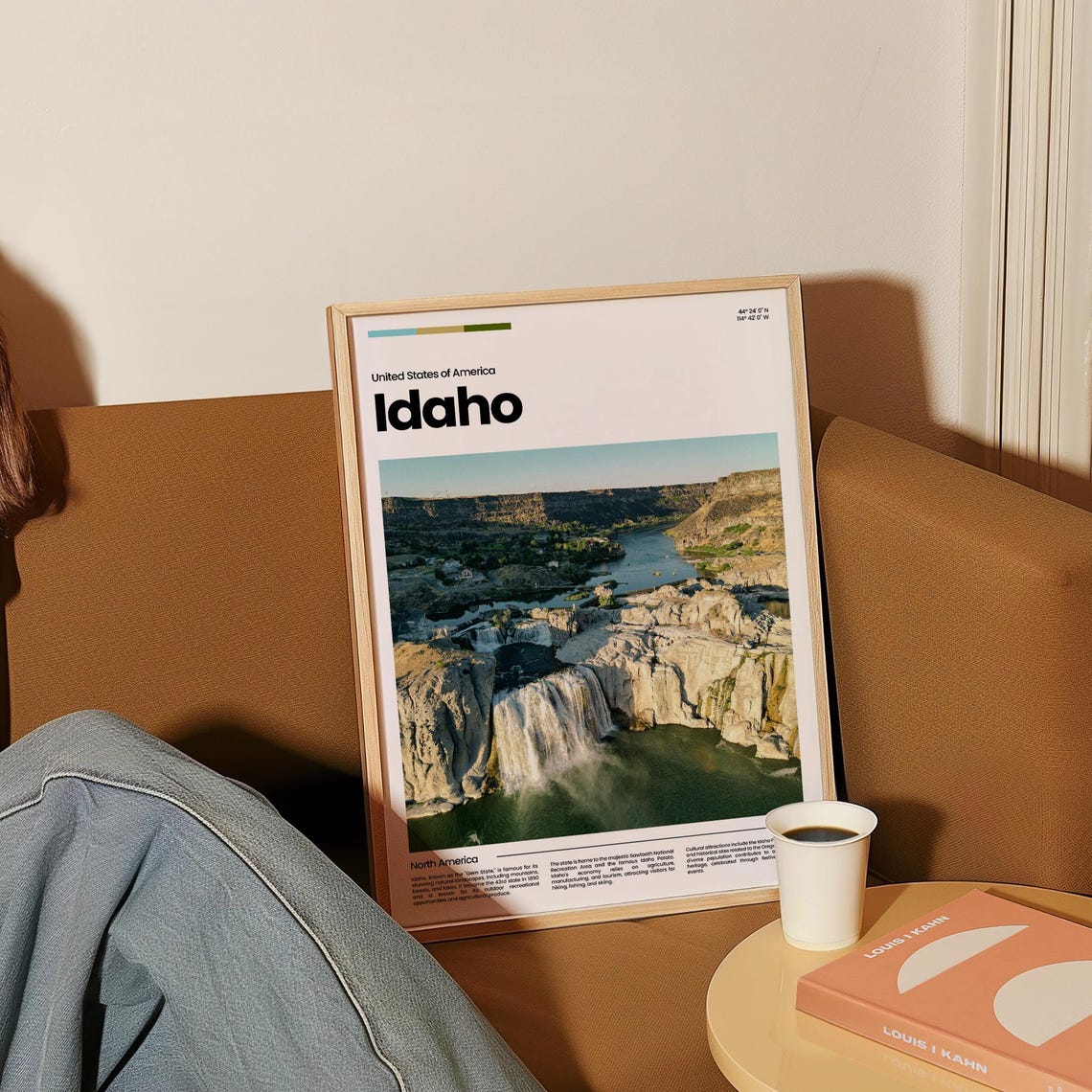 Idaho Travel Poster Idaho Poster Idaho Photo Poster Idaho Art Print Idaho Art Usa Poster Usa Travel Poster Travel Gift - Image 4