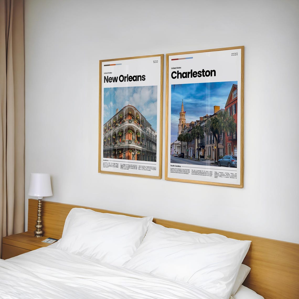 Charleston Travel Poster Charleston Poster Charleston Photo Poster Charleston Art Print Usa Poster Usa Travel Poster Travel Gift - Image 2