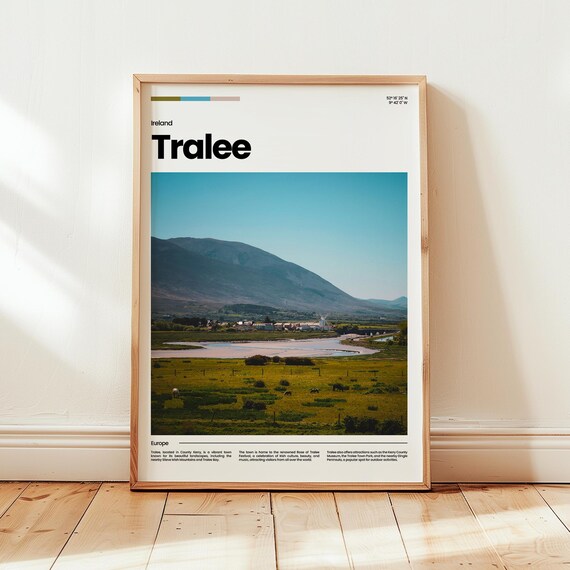 Tralee Poster Print Photo Wall Art Ireland Travel Gift