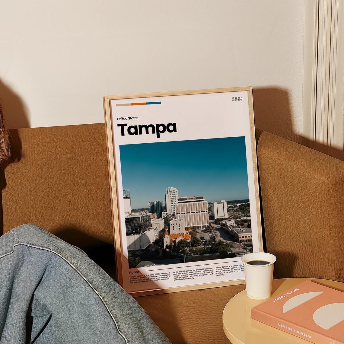 Tampa Travel Poster Tampa Poster Tampa Photo Poster Tampa Art Print Tampa Art Usa Poster Usa Travel Poster Travel Gift - Image 4