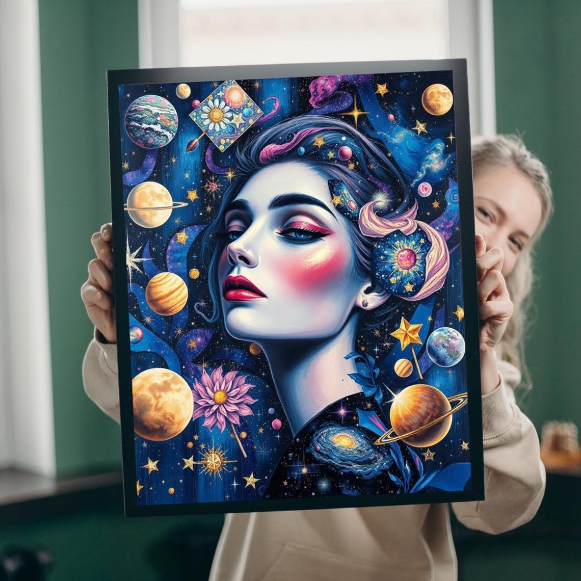 Celestial Collage Puzzle Space Lover Jigsaw Game