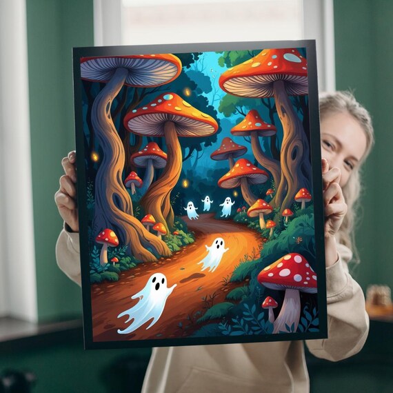 Ghostly Adventure Jigsaw Puzzle Enchanting Halloween Fun