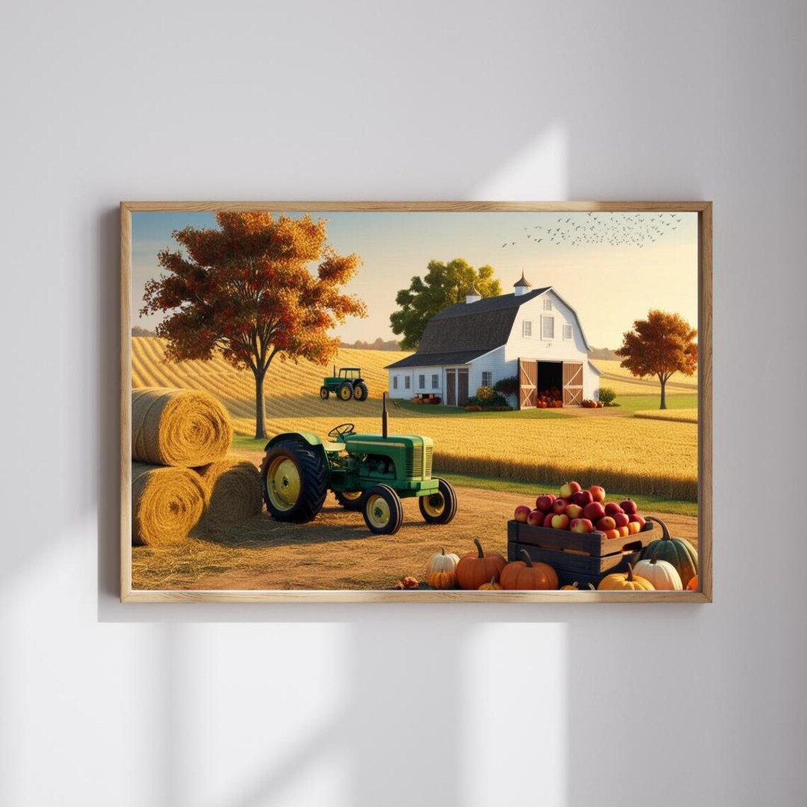 Fall Farm Scene Puzzle Cozy Autumn Home Decor 1101014 Pieces