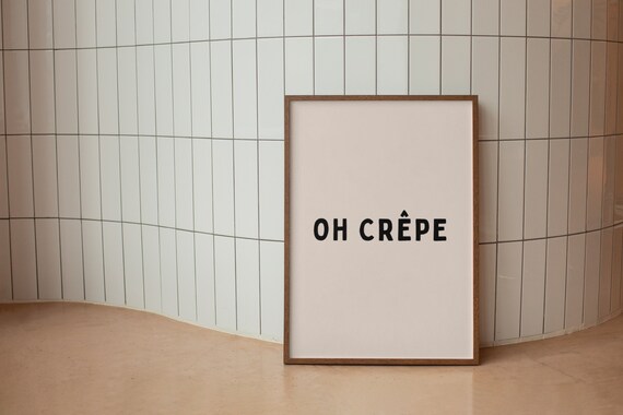 Funny Sarcastic Wall Art Fuck Sake Monochromatic Print Funny Swearing Typography Poster