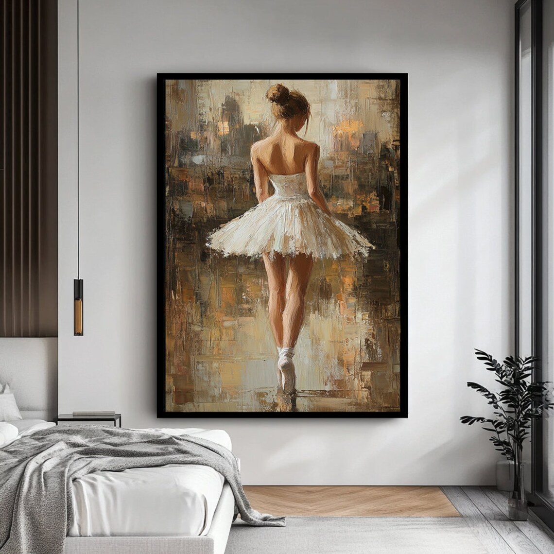 Ballerina Art Print, Modern Ballet Wall Decor - Image 4