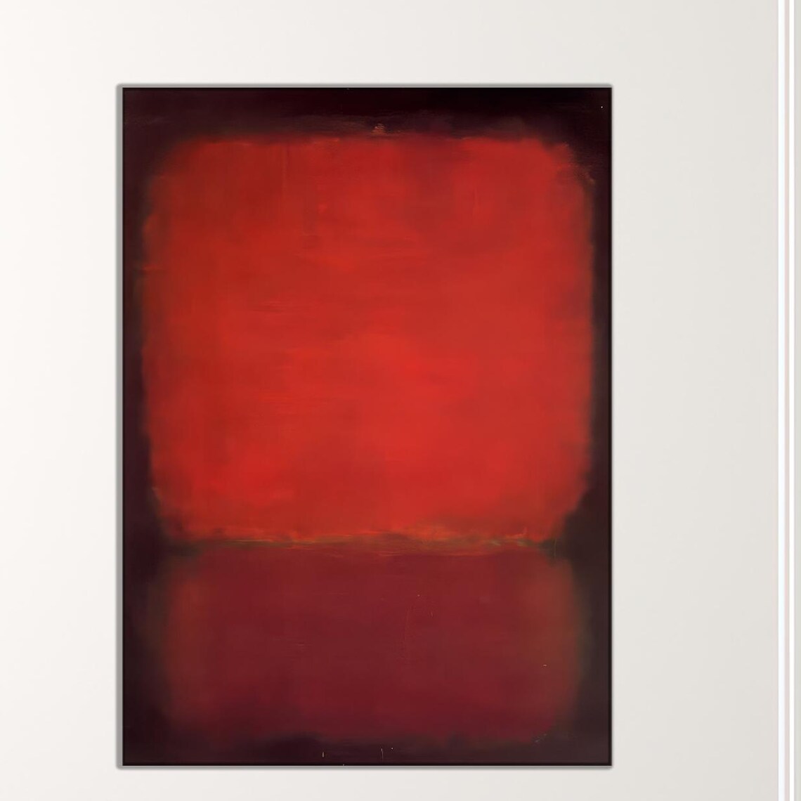 Mark Rothko Style Minimalist Bohemian Art Print