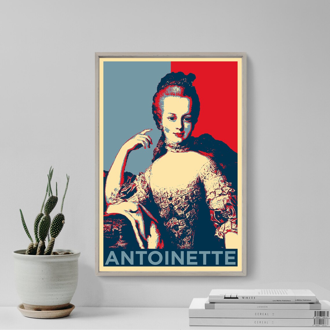 Marie Antoinette Art Print, Home Wall Decor