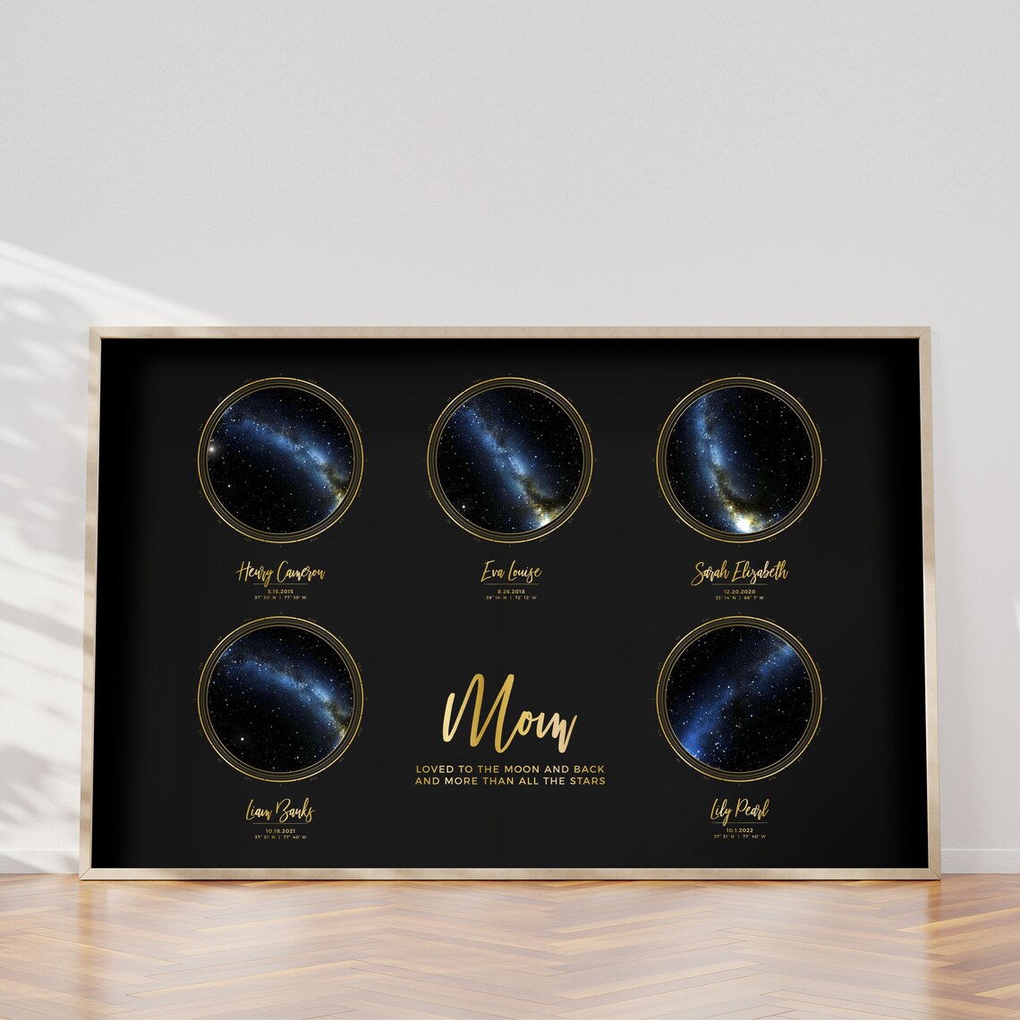 Personalized Star Map - Celestial Chart - Image 3