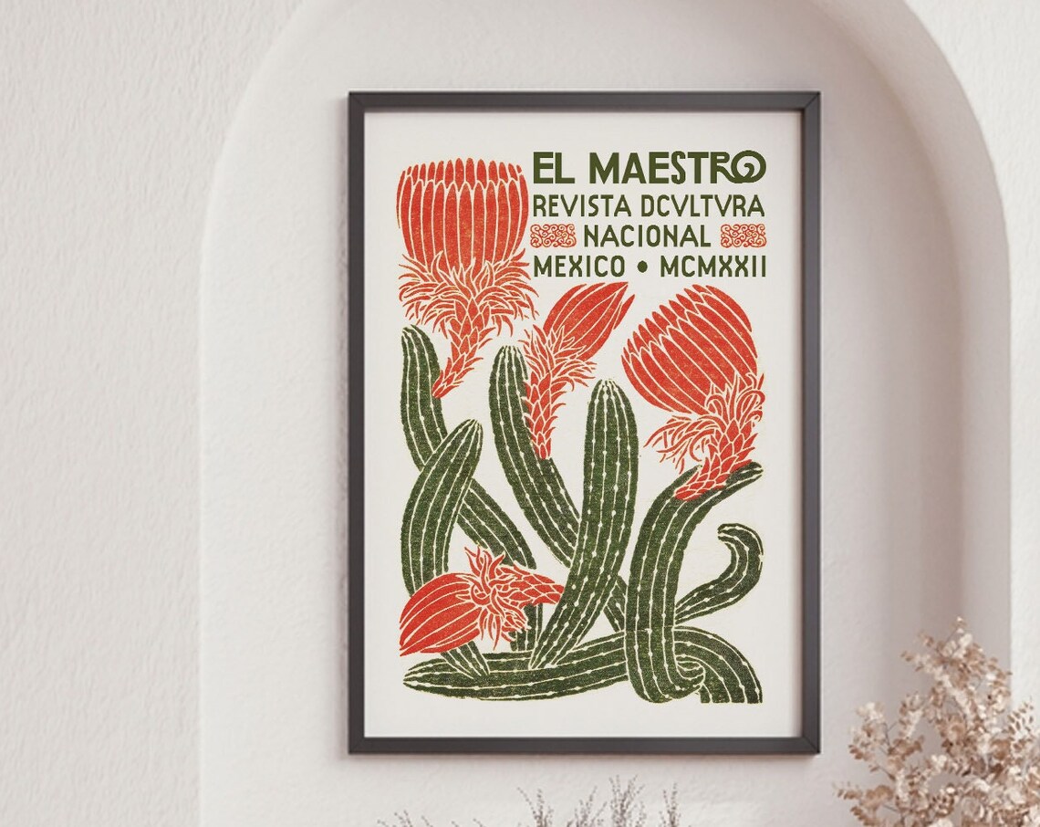 Mexican Exhibition Vintage Travel Poster Art Print - Image 6