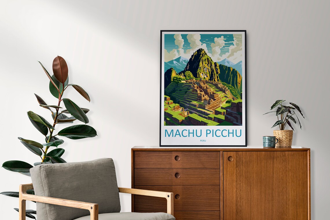 Machu Picchu Home Dcor Art Print - Image 2