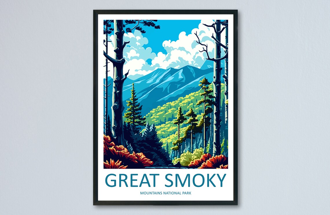 Great Smoky Mountains National Park Wall Art Print