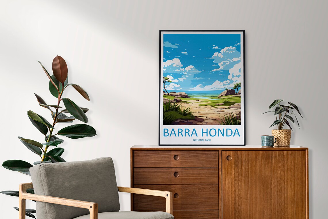 Barra Honda National Park Travel Print Wall Art Barra Honda Wall Hanging Home Dcor Barra Honda National Park Gift Art Costa Rica - Image 2