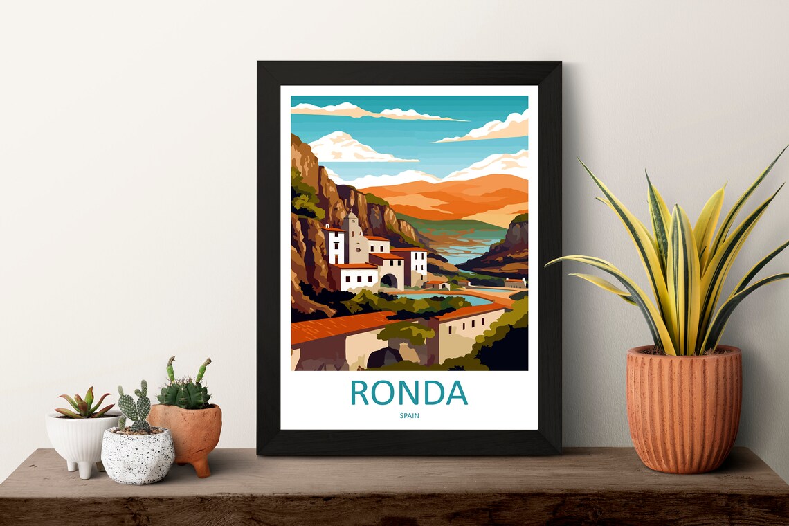 Ronda Travel Poster, Spain Wall Art Print - Image 3