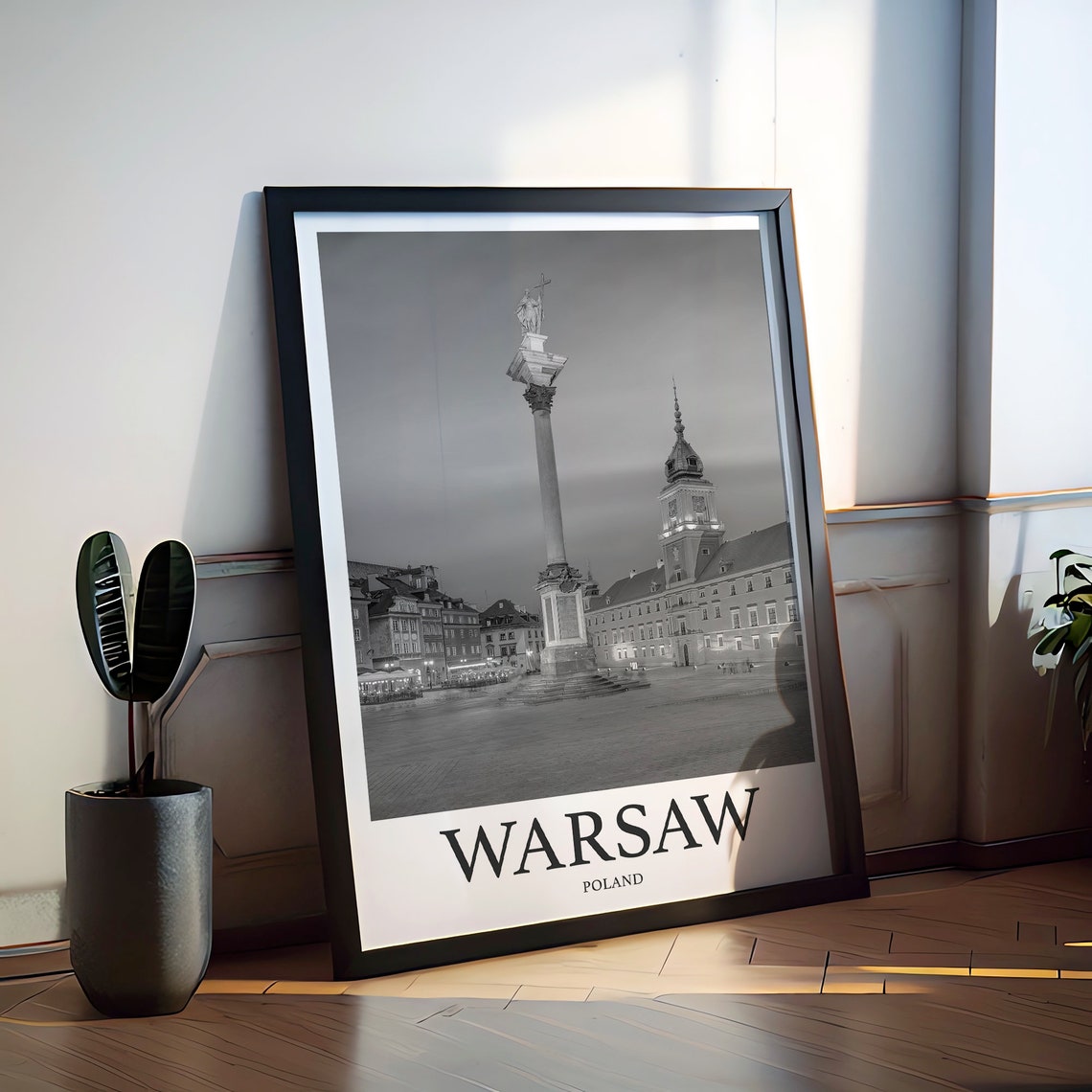 Warsaw Photo Print Of Warsaw Poland Travel Photo Hanging Decor Photo Travel Art Gift For Travel Artwork Wall Art Framed Photo Travel - Image 2