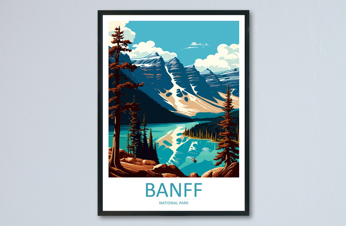 Banff National Park Home Dcor Travel Poster