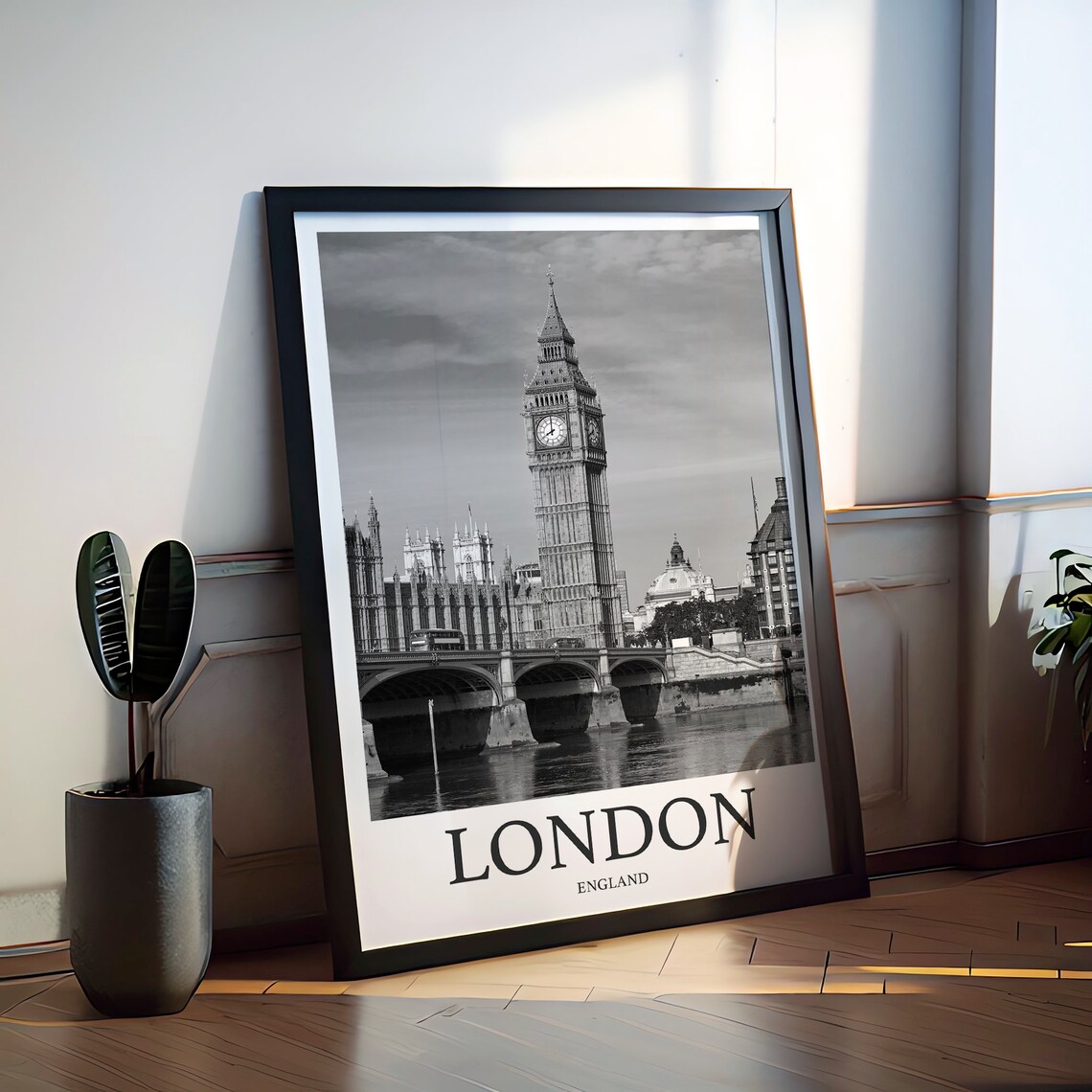 London England Travel Poster, Travel Photo Print - Image 2