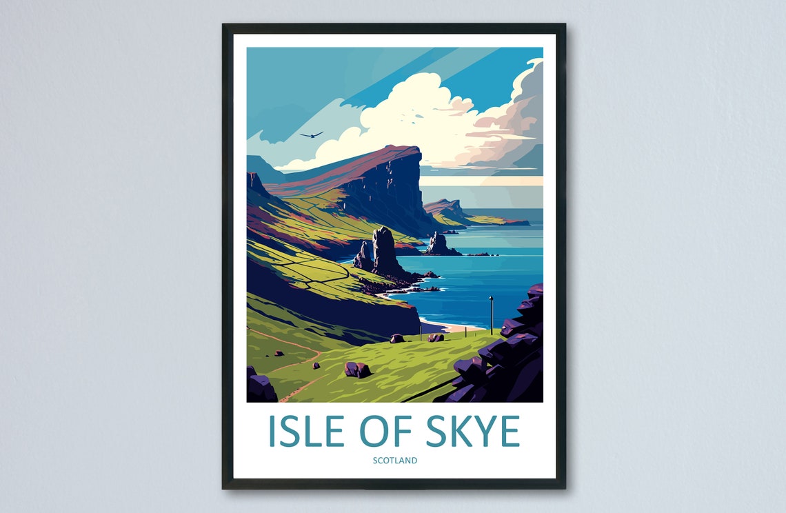 Isle Of Skye Home Decor Travel Poster