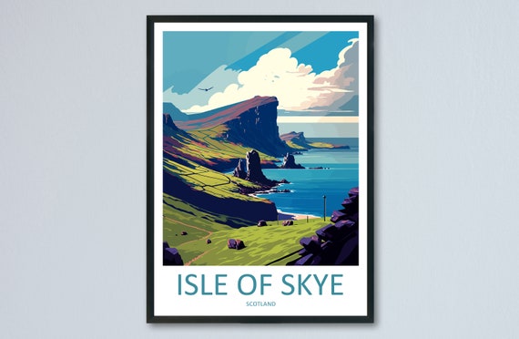 Isle Of Skye Home Decor Travel Poster