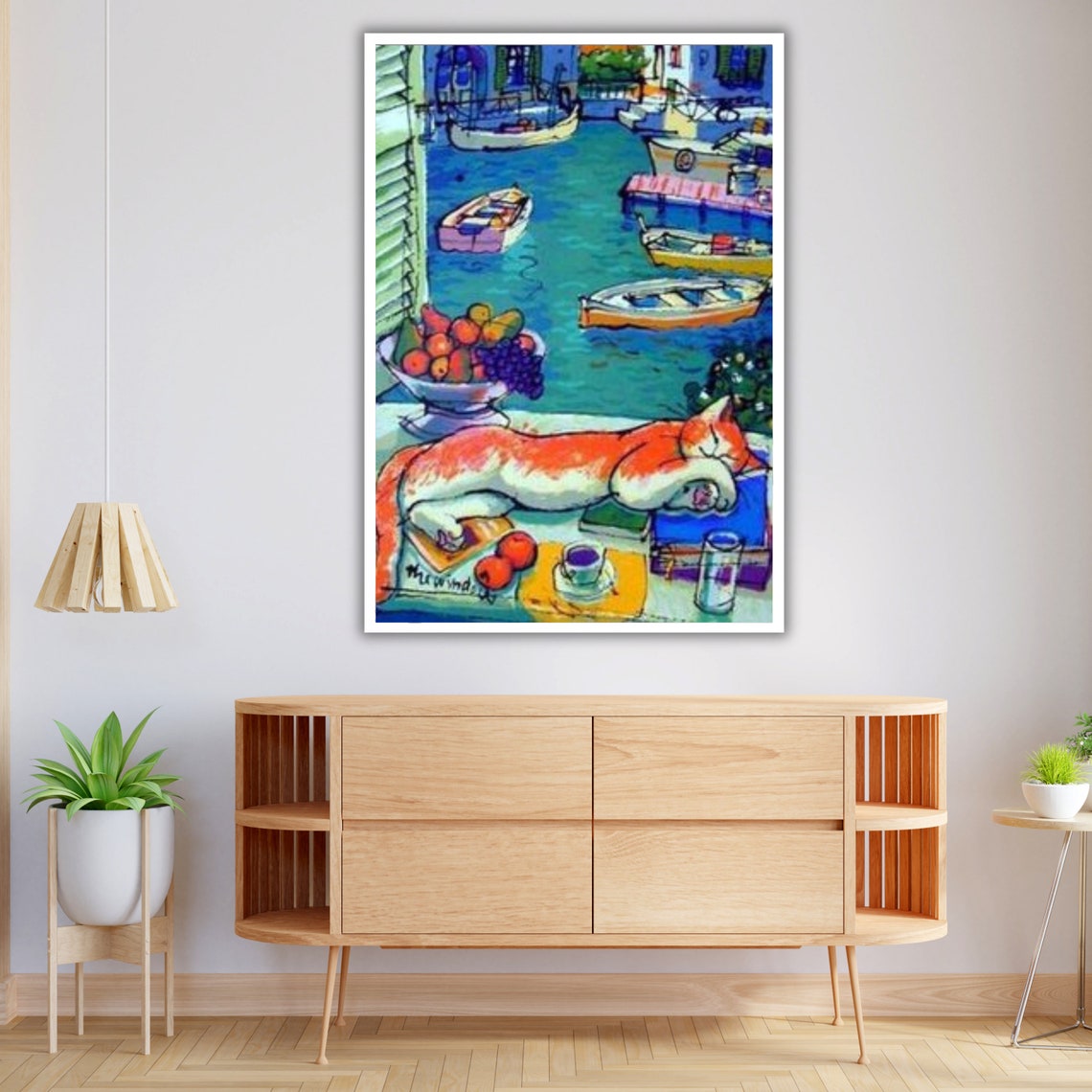 Wall Art Henri Matisse Print Ready To Hang Abstract Contemporary Decor - Image 2