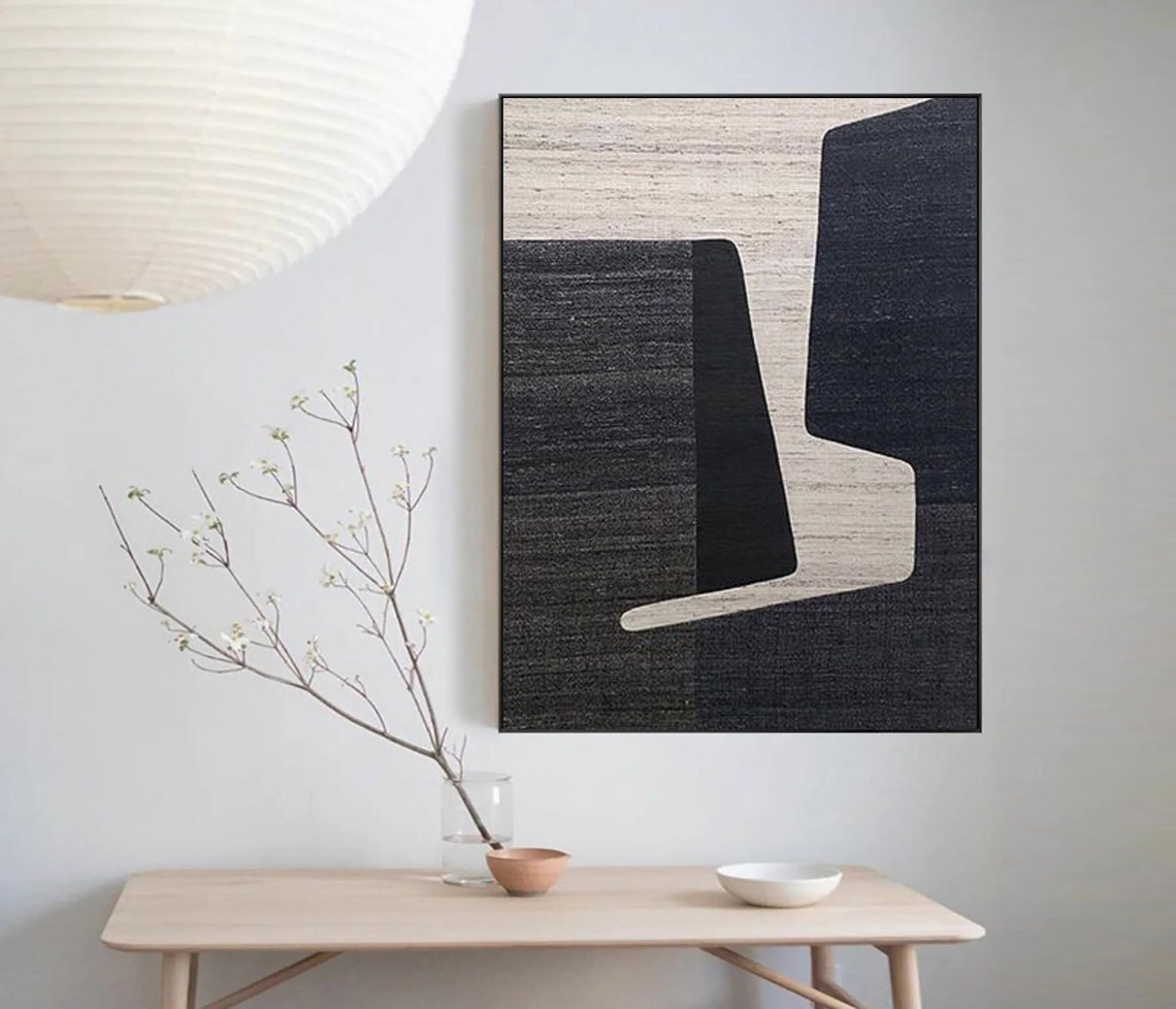 Dark Fields Cream Winding Channel Textured Abstract Neutral Poster - Image 5